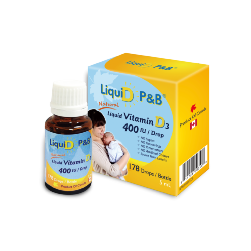 Liquid P&B D3 優寶滴LiquiD P&B 天然液態維生素D3